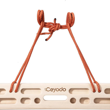 URBANVISTA Climbing Hangboard Rock, Wooden Climbing Boar Longboard