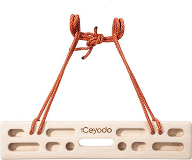 URBANVISTA Climbing Hangboard Rock, Wooden Climbing Boar Longboard