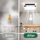 Bathroom Exhaust Fan with Light and Heater, 4 in 1 Bathroom Fan with Heater, 1700W Heating Power, 140 CFM Remote Control, Quiet & Powerful for Ventilation, Lighting, Heating, and Drying