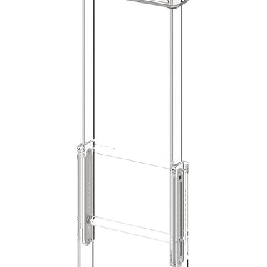 Acrylic Podium Stand,49"H Rolling Podium with Lockable Wheels,Height & Angle Adjustable Lecterns & Podiums, Portable Podium for Classroom,Teachers,Pulpits for Churches,Speech, Clear