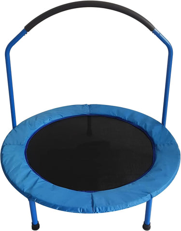LotFun Trampoline 36" Indoor Outdoor Small Rebounder Trampoline with Foam Handle Safety Padded Cover