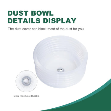 6 inch Hole Saw & 4 inch Hole Saw for Recessed Light, 6 in Hole Saw Dust Bowl Dust Catcher for Recessed Lighting, Perfect Dust Collection for Clean Cutting，Special Dad's Gift