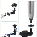 Multi-Function Electric Toilet Plunger – High-Pressure Adjustable Airflow for Heavy-Duty Clogs, Multiple Nozzles for Effortless Bathroom and Kitchen Drain Cleaning (Size-2)