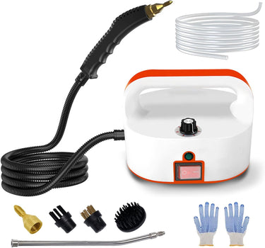 Handheld Steam Cleaner for home, 2500W High Pressure Steamer for Cleaning, Portable Steam Shot Cleaner for Home Use Kitchen Car Detailing Upholstery Tile