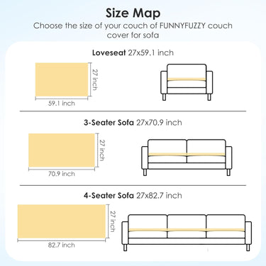 Pet Couch Cover for Sofa, Comfortable Couch Cover for Dog, Square Type Stripe Velvet Dog Bed Washable(Grey，27.6 * 82.7inch)