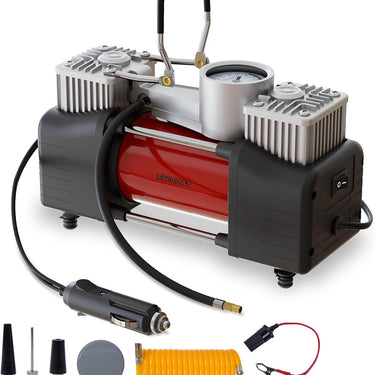 Portable Air Compressor for Motocycle, 75L/Min
