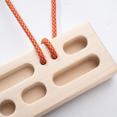 URBANVISTA Climbing Hangboard Rock, Wooden Climbing Boar Longboard