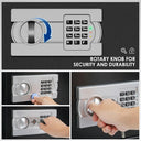 Fireproof Safe with Fire Video,3.8 Cubic Feet Class A Fireproof Standard Digital Safe Box Fireproof for Home&Office,Alloy Steel Fire Proof Safe for Document Money Jewelry Valuables,Black