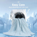 Cooling Comforter Queen Size for Hot Sleepers, 90"x90" Cooling Blanket for Night Sweats, Silk Soft Lightweight Breathable All-Season Cooling Blanket
