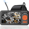 Dual-Lens Borescope, Split View Endoscope Camera with 5" IPS Screen, Inspection Camera, with 32GB Card,Photo & Video(Sound Available) for Plumbing, Auto, Sewer (50FT)