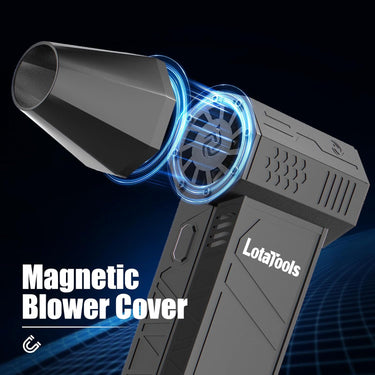 Cordless Electric Jet Blower - 130000 RPM Compressed Air Duster with Long-Lasting Battery & 3-Speed Adjustable Power, Mini Jet Dry Blower for Deep Cleaning of Keyboard, Car, Home, and Office