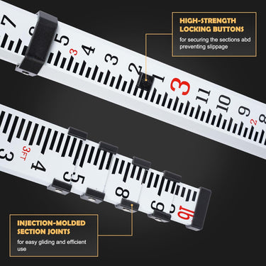 16-Foot/10ths Grade Rod