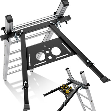 LotFun Ladder Stabilizer Adjustable Length,Ladder Standoff for Roof, Extension Ladder Stabilizer Accessory Safety Stability Steel withstands 350 LBS Weight Rating