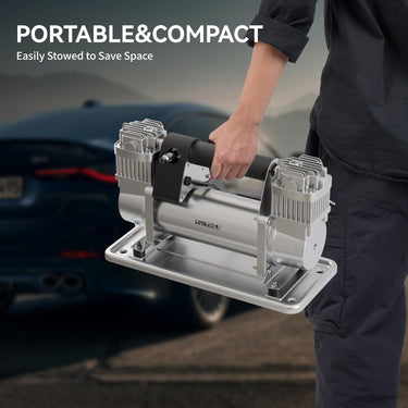 Portable Air Compressor for Truck RV, 150 Psi 150L/Min