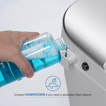 Smart Toilet, Bidet Toilet with Pump Assisted Flush, Foot Sensor Operation, Heated Bidet Seat, Warm Water, Dryer, Digital Display, Night Light, Tankless Toilet with Cleaning Foam Dispenser