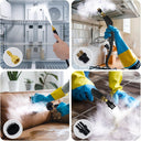Handheld Steam Cleaner for home, 2500W High Pressure Steamer for Cleaning, Portable Steam Shot Cleaner for Home Use Kitchen Car Detailing Upholstery Tile