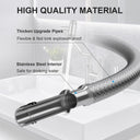 Rotatable Bathroom Faucet, Single Handle Bathroom Faucet with 4 Water Outlet Modes, Bathroom Faucet 1 Hole for Face Washing, Swivel Arm Faucet for Bathroom Kitchen Sink, Brushed Gray