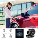 NACS to CCS1 Charging Adapter,Max 250KW Supercharger [Max 500A, 1000V] fit for Rivian,Ford,Mustang,GM EVs,Volvo,Polestar,Tesla Supercharger Adapter,fit for Tesla V1/V2/V3/V4 DC