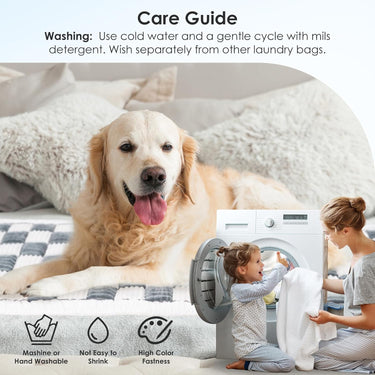 Pet Couch Cover for Sofa, Comfortable Couch Cover for Dog, Square Type Stripe Velvet Dog Bed Washable(Grey，27.6 * 82.7inch)