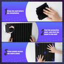 52 Pack Acoustic Panels 1 X 12 X 12 Inch Upgraded, Acoustic Foam Panels for Soundproofing, Noise Reduction, Soundproof Panels for Studios, Offices, and Home Theaters