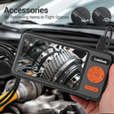 Dual-Lens Borescope, Split View Endoscope Camera with 5" IPS Screen, Inspection Camera, with 32GB Card,Photo & Video(Sound Available) for Plumbing, Auto, Sewer (50FT)