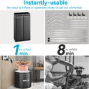 Portable Tub for Shower Portable Bath Tub for Athlete Pizza Oven Tables, Easy Setup Ice Pod for Indoor and Outdoor Use 108 Gallon Portable Shower Tub for Adults