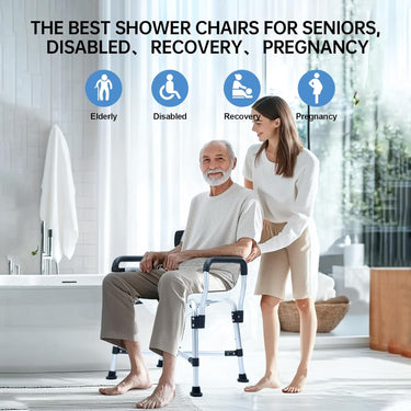 Shower Chair with Handles