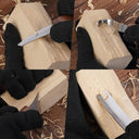 RexTact Wood Carving Kit Deluxe Hand Carving Tool Set, 16 Wood Whittling Kit High-Carbon Steel, Wood Art Tools 8 Whittling Knives & 4 Detail Carving Knives for Beginner &Professional Christmas Gift