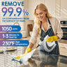 Steam Cleaner for Home, High Pressure Handheld Steam Cleaner with 14-Piece Accessory Set, Portable Steamer for Cleaning Car Upholstery Tile Grout Home