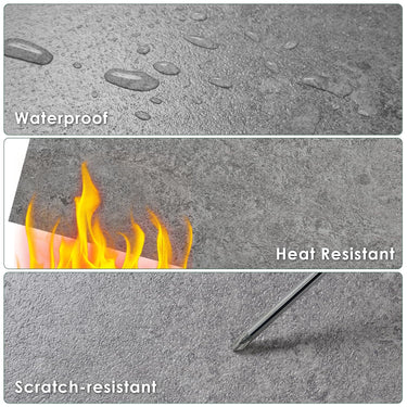 30-Pack Peel and Stick Vinyl Floor Tiles, 12"x12" Self-Adhesive Waterproof Peel and Stick Flooring Planks DIY for Bathroom, Kitchen, Living Room, Cover 30 Sq. Ft (Light Blue)